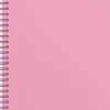 Anteckningsbok A5 wire-o linjerad rosa