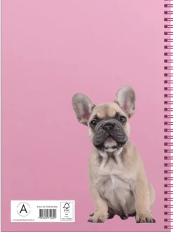 Anteckningsbok A4 wire-o linjerad Katt/Hund