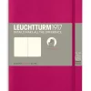 Anteckningsbok B6 Leuchtturm1917 olinjerad mjuk pärm cerise