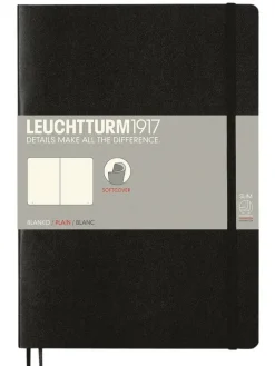 Anteckningsbok B5 Leuchtturm1917 olinjerad mjuk Black