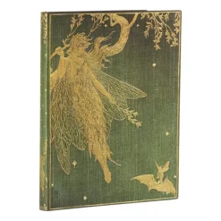 Anteckningsbok Paperblanks Ultra flexi linjerad - Olive Fairy