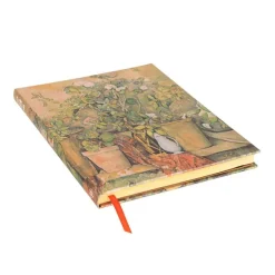 Anteckningsbok Paperblanks Ultra olinjerad - Cezanne's Terracotta Pots and Flowers