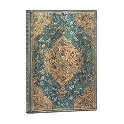 Anteckningsbok Paperblanks Flexi Midi - Turquoise Cronicles