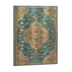 Anteckningsbok Paperblanks Flexi Ultra - Turquoise Cronicles