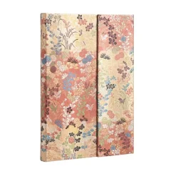 Anteckningsbok Paperblanks Midi linjerad - Kara-ori Japanese Kimono