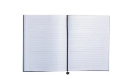 Anteckningsbok 19x25 linjerad soft marinblå