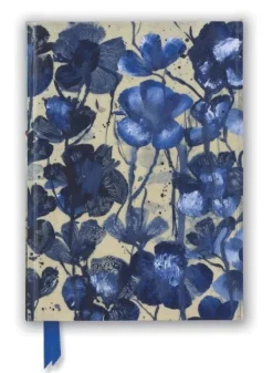 Anteckningsbok 22x16cm - Blue Poppies
