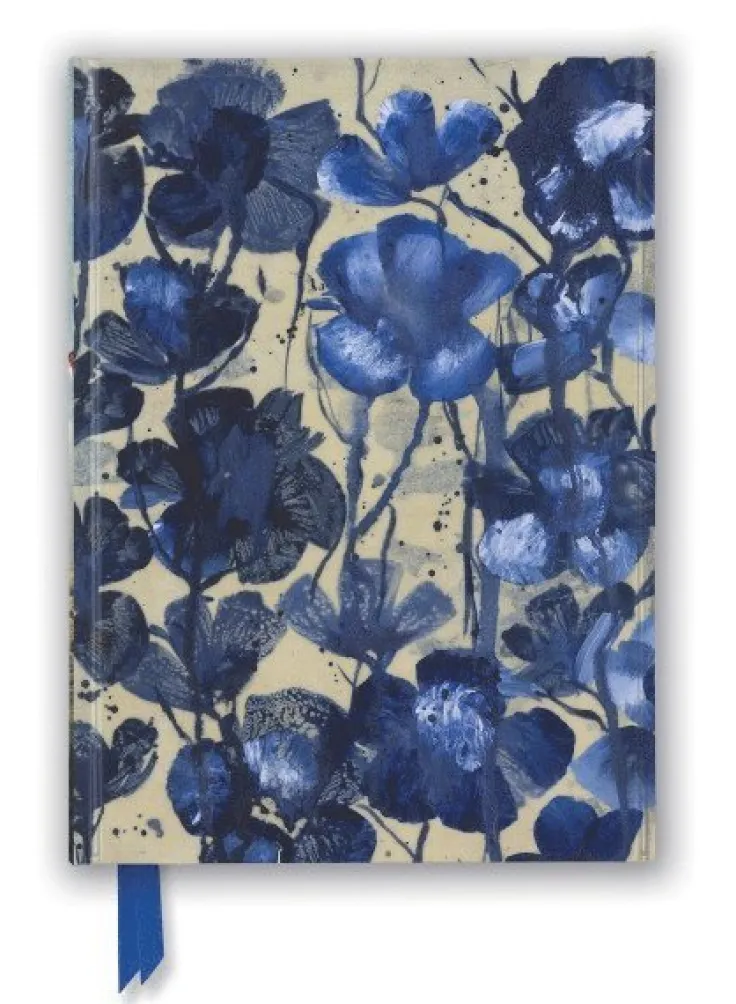 Anteckningsbok 22x16cm - Blue Poppies
