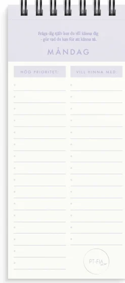 Att göra lista PT-Fia - Sofia Ståhl