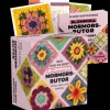 Blommiga mormorsrutor - Bok och 50 kort: Virka, mixa och matcha