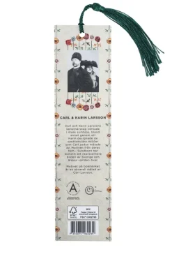 Bokmärke - Carl och Karin Larsson : Trädgårdsscen från Marstrand