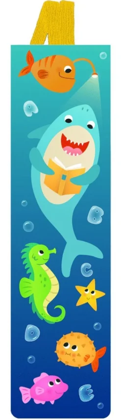 Bokmärke med band - Havet