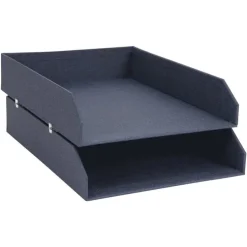 Brevkorg Håkan 2 st canvas blå