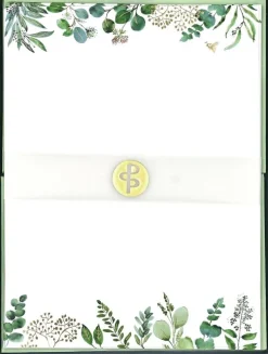 Brevpapper Eucalyptus