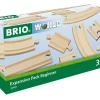 Brio tågbana påbyggnadsset nybörjare, 11 delar