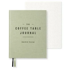 Coffe table journal - grön