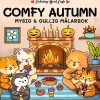 Comfy Autumn. Mysig och gullig Cozy Coloring målarbok från Coloring Book Cafe