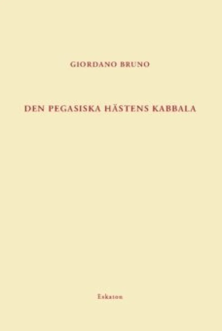 Den pegasiska hästens kabbala