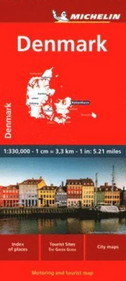 Denmark - Michelin National Map 749