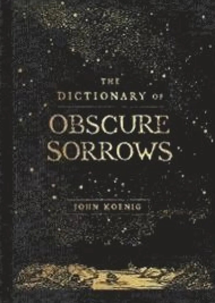 Dictionary of Obscure Sorrows