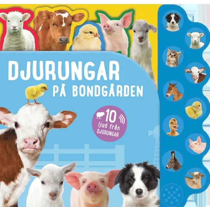 Djurungar på bondgården