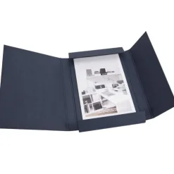 Dokumentmapp A4 Olof canvas blå