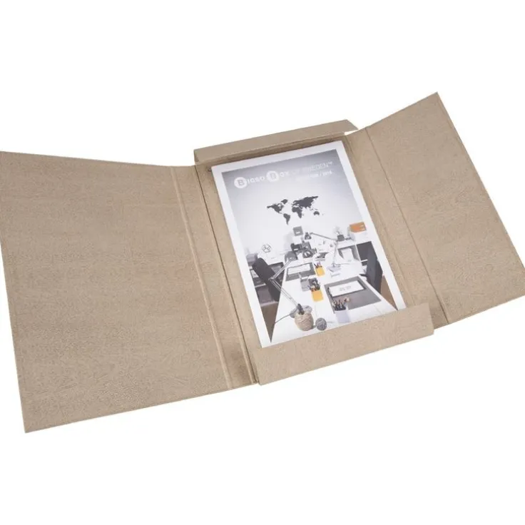 Dokumentmapp A4 Olof trälaminat ljus ek