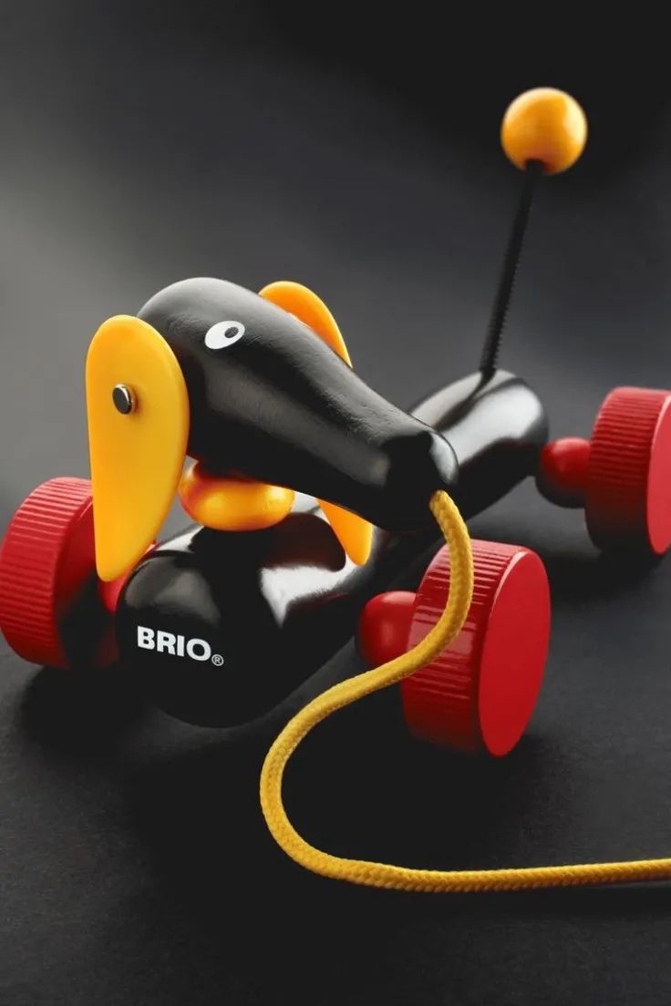 Dragleksak Brio tax trä