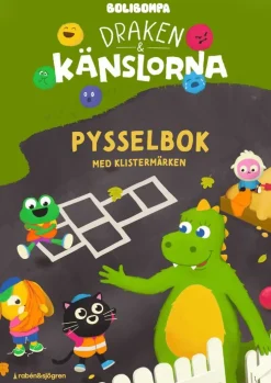 Draken och känslorna pysselbok : med klistermärken