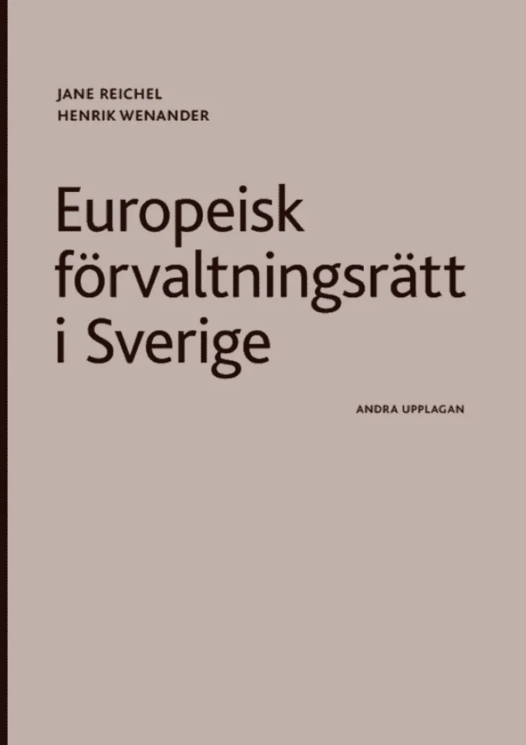 Europeisk förvaltningsrätt i Sverige