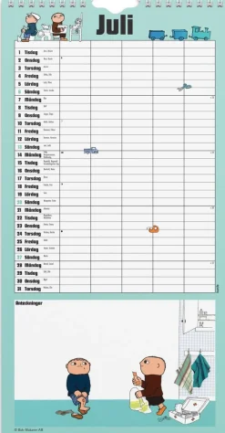 Familjekalender 2025 Alfons Åberg