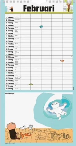 Familjekalender 2026 Alfons Åberg