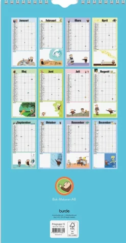 Familjekalender 2026 Alfons Åberg