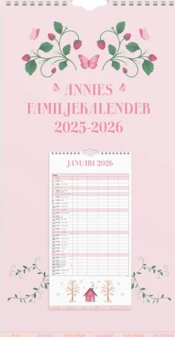 Familjekalender 2025-2026 Annies