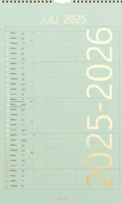Familjekalender 2025-2026 Color