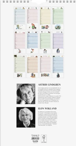 Familjekalender 2026 Ilon Wikland