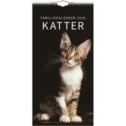 Familjekalender 2026 Katter