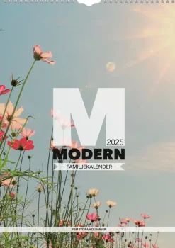 Familjekalender 2025 Modern