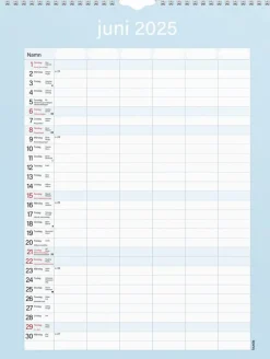 Familjekalender 2025 Praktisk