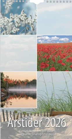 Familjekalender 2026 Årstider