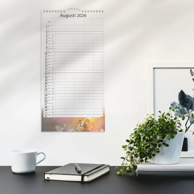 Familjekalender 2026 Årstider