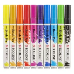 Fiberspetspenna Ecoline Brush Pen 10-pack