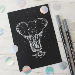 Fiberspetspenna Stabilo Pen 68 metallic silver