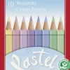 Färgpenna Faber-Castell Pastell 10 färger