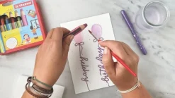 Färgpenna Stabilo Woody 3in1 duo 5-pack