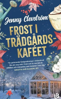 Frost i trädgårdskaféet
