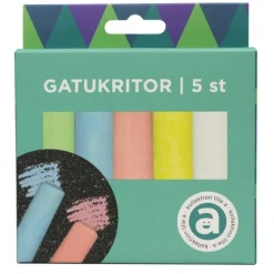 Gatukritor 5 färger