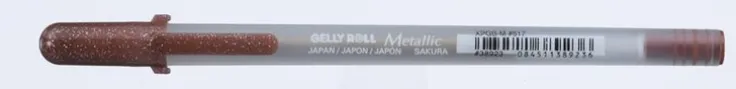 Gelpenna Gelly Roll Metallic sepia