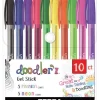 Gelpenna Zebra Doodler´z neon 10 färger