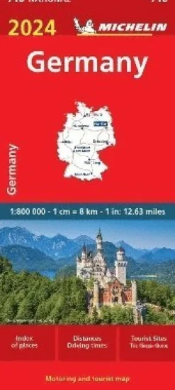 Germany 2024 - Michelin National Map 718